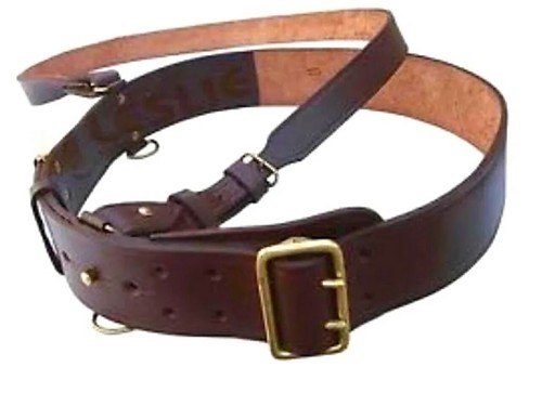 Sam browne gürtel braun leder - sam,