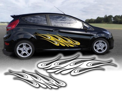 2er auto tattoo flammen - 2er,