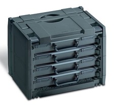 TANOS Classic Rack Systainer IV 80590042 anthrazit koppelbar  T-Loc + Systainer³