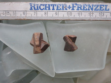 2 Staurolith Zwilling 60° Madagaskar Staurolit KreuzsteinSammlungsauflösung 7,4g