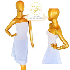 DAYTONA DRESS by Wolford S Small white weiß Rock Kleid Elastisch Wadnelbar