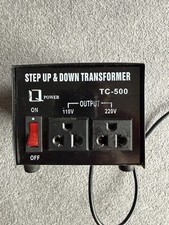 TC-500W Step Up & Down
