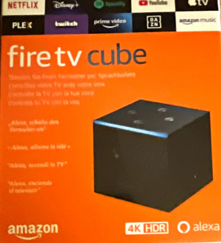 Amazon fire cube - tv, (2160p)