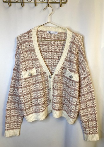 Zara s strickjacke - s,