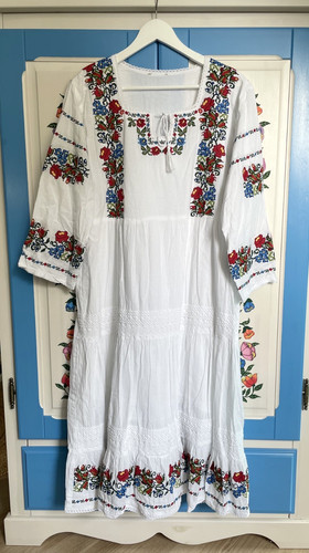 Handmade midi kleid - kleid, größe