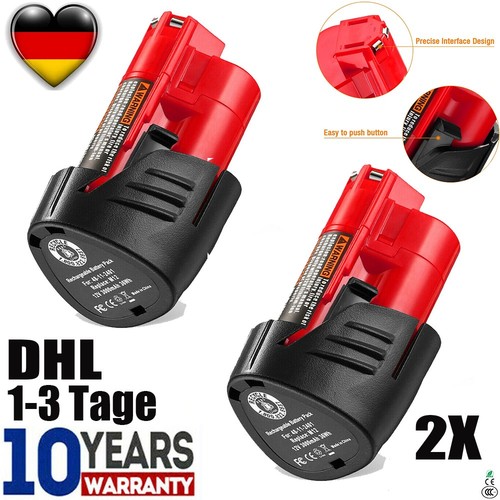 5ah für milwaukee m12 - 3.5ah,