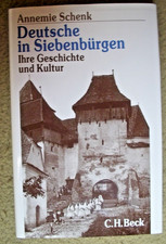A. Schenk: DEUTSCHE IN SIEBENBÜRGEN Geschichte und Kultur - geb.  EA 1992 -Fotos