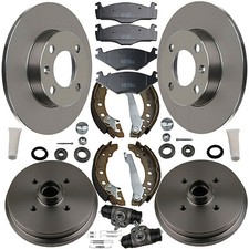 VW Polo 86c Bremsen Set VORNE
