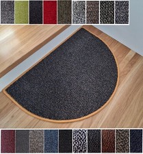 Schmutzfangmatte halbrund Halbmond Türmatte mit Kettelkante ca. 80 x 54 cm