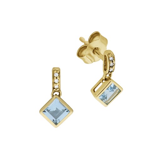 Ohrstecker 585 gold gelb - gold,