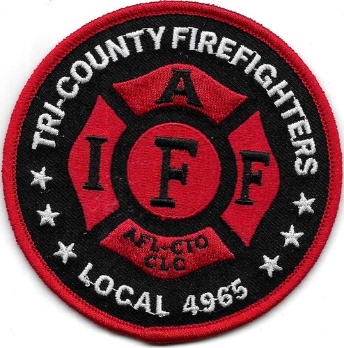 Fire department patch - fire,