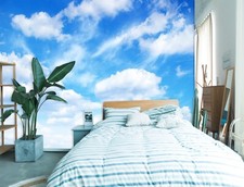 3D Blau Himmel Wolken Q7904