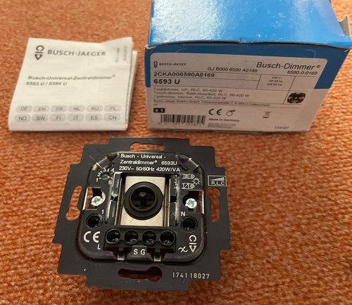 Busch jaeger zentraldimmer - jaeger,
