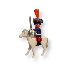 Playmobil Figur Reiter Soldat Frankreich Napoleon Uniform Pferd Armee
