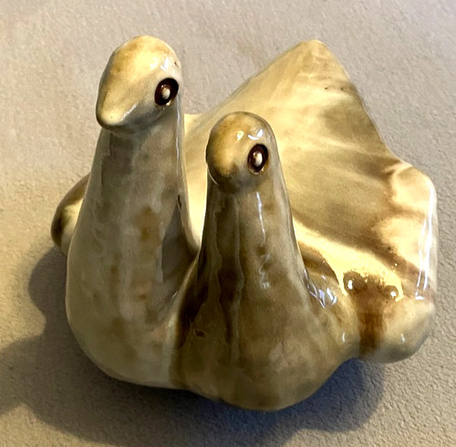 Tauben paar figur keramik - tauben-paar-figur,,