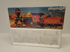 Playmobil 4054 LEERE KARTON Steaming Mary Lok Eisenbahn Western
