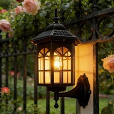 Solar Außenleuchte Wandlampe