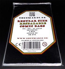 Docsmagic.de Comic Resealable Bags - Backing Boards - Divider - Current Silver