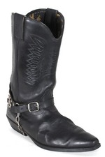 Westernstiefel Cowboystiefel Lederstiefel Texas  Justin Leder Vintage 46