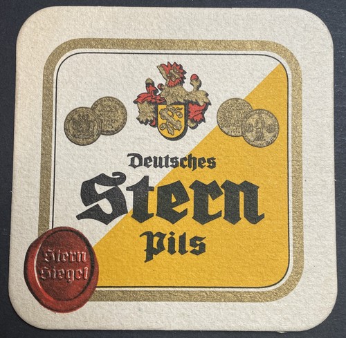 Bierdeckel bierfilzl stern - bierdeckel,