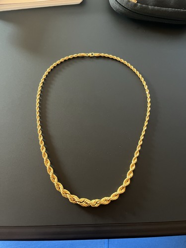 Kordelkette gold 875 karat - 21,