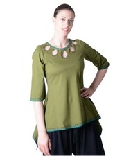 Damen Top Oberteil Hippie Goa