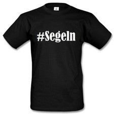 T-Shirt #Segeln Hashtag Raute