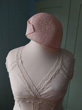 Hut Hochzeit Cloche Feuerstein