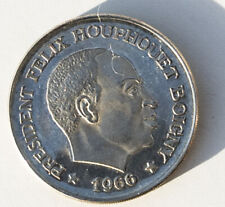 10 Francs. Cote d’ivoire/Elfenbeinküste 1966. Silber