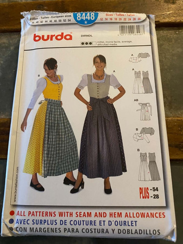 Burda misses dirndl - dirndl, deutsches