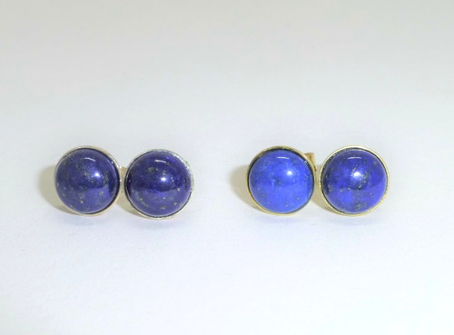 Ohrstecker lapislazuli - ohrstecker,