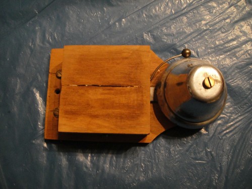 Hausklingel holz metall - holz/metall, glocke
