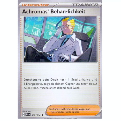 Pokémon karte achromas - pokémon,