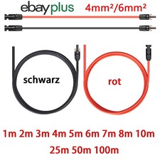 Solarkabel Verlängerungskabel