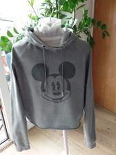 * COOL CAT DISNEY kurzer Kapuzensweatshirt* hellgrau*mit Micky Maus * Gr. S*