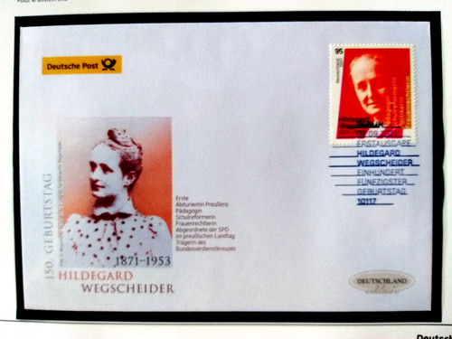Deutschland 2021 fdc 150 - deutschland, fdc,