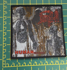 DEATH HUMAN SEW ON WOVEN PATCH