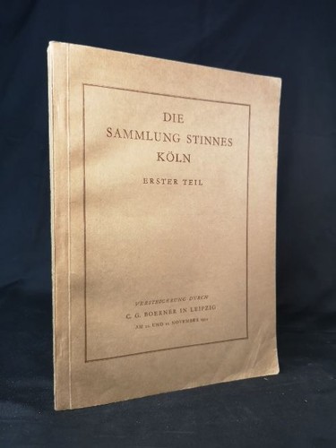 Die sammlung heinrich - sammlung, dr.