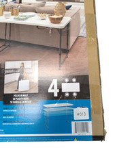 Lifetime Ultra-resistant Folding 122x61x Uv100 56-91.5 Cm Gartentische