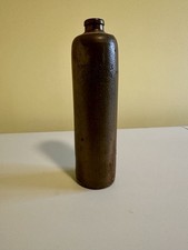 Glasierte Steinzeug Flasche