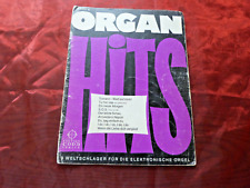 ORGAN HITS Band 6 Noten für elektronische Orgel (Titel siehe Beschreibung)