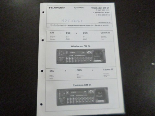 Original service manual - original,