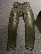 Humör, Hose, Größe: 30,  Herren Jeans Grau Braun Weiß Baggy