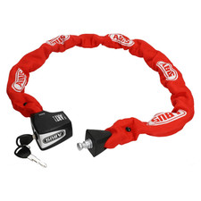 Kettenschloss ABUS 8900 Kettenschloss Fahrradschloss Motorradschloss Rot