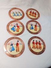 WMF Jugendstil Kupfer Satz 6