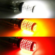 2x P21 W BA15S 1156 144SMD LED