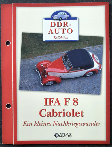 Atlas ddr auto ifa 8 - ifa,