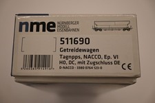 NME 511690 Getreidewagen Tagnpps NACCO HO DC Ep 6 mit Zugschlussbeleuchtung  OVP