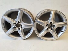 1x Alufelge 18 Zoll 9.5" 5x112 A2184011502 Mercedes-Benz Cls Amg Rim Wheel