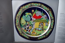 Rosenthal Weihnachtsteller 1983 Björn Wiinblad/Serie Weihnachtslieder/Wie NEU